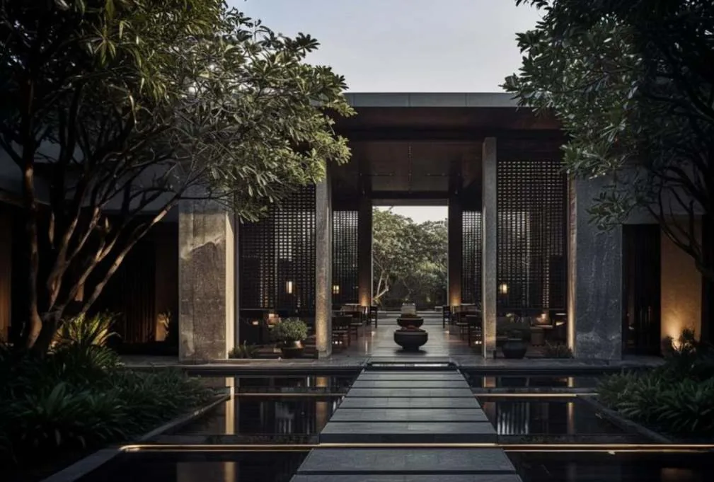 Garden & amenities