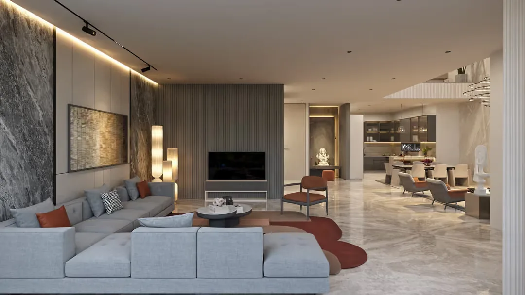 Lounge & open terrace